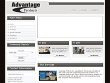 Tablet Screenshot of advantagecnc.com